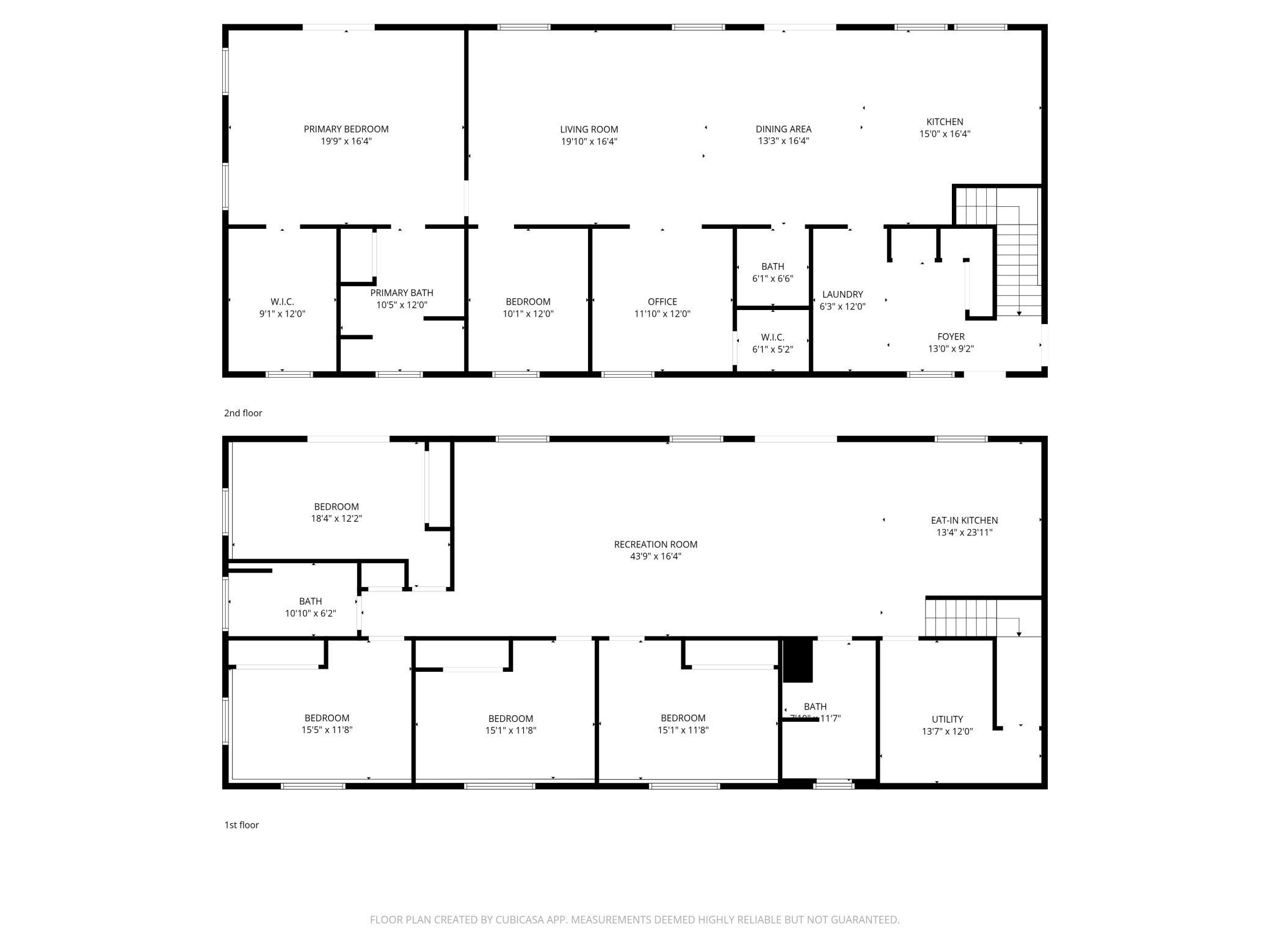 Main and Lower Floorplans
