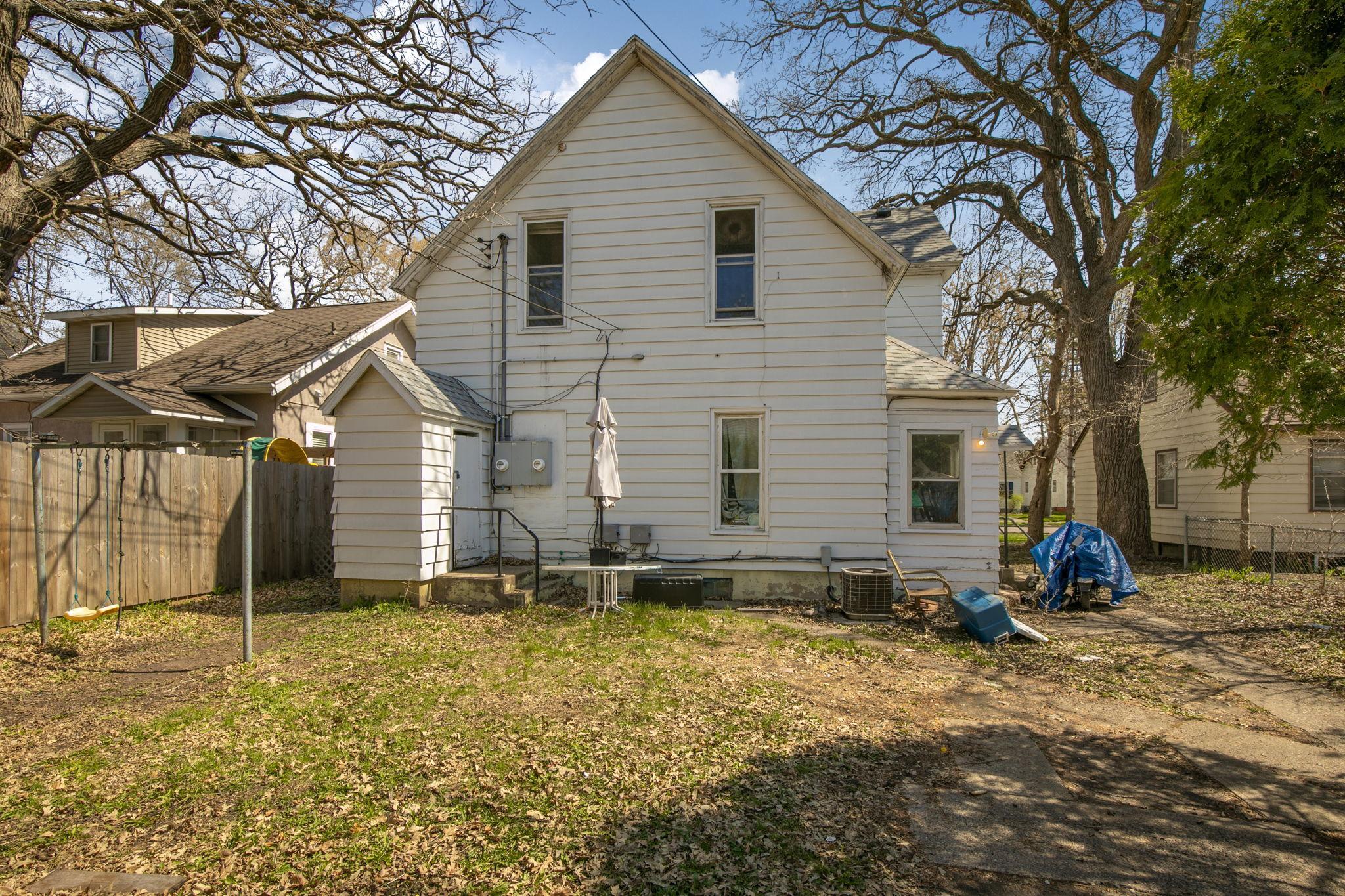 View of the back of the property.