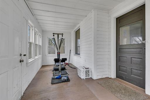 Expansive entrance into the home, creates another indoor/outdoor living area.