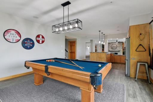 The options are endless in this lower level.