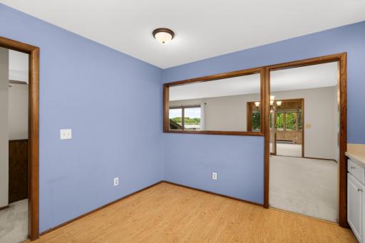 There's even room for a kitchen table and chairs if desired.