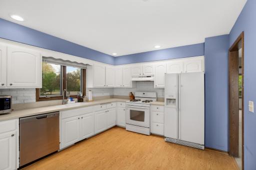 A very functional kitchen for everyday meals.