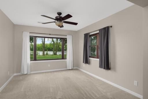 Bonus lower level sunroom would make a great home office.