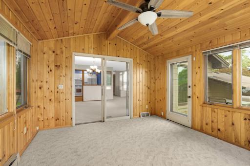 Sun filled living spaces brings the outdoors in.
