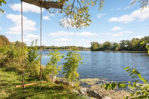 Rare waterfront living on scenic Mill Pond.
