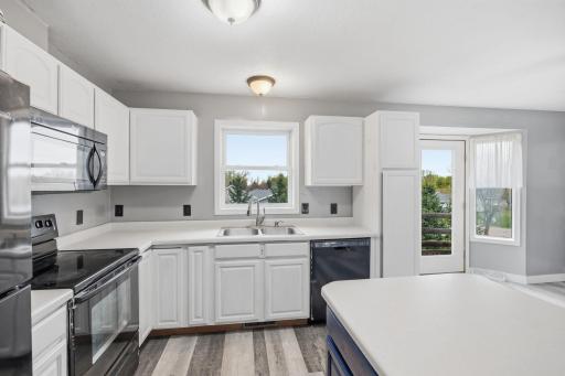 Spacious Kitchen with exceptional storage