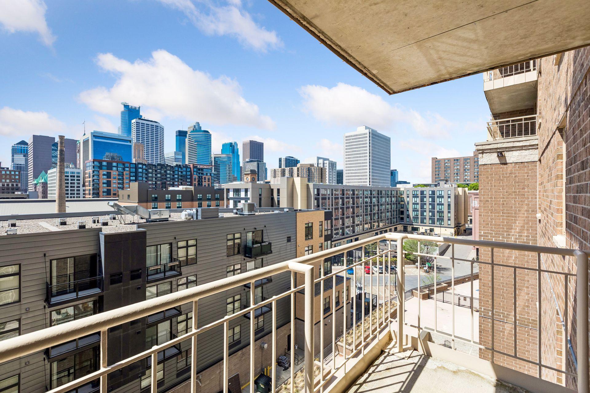 Private balcony