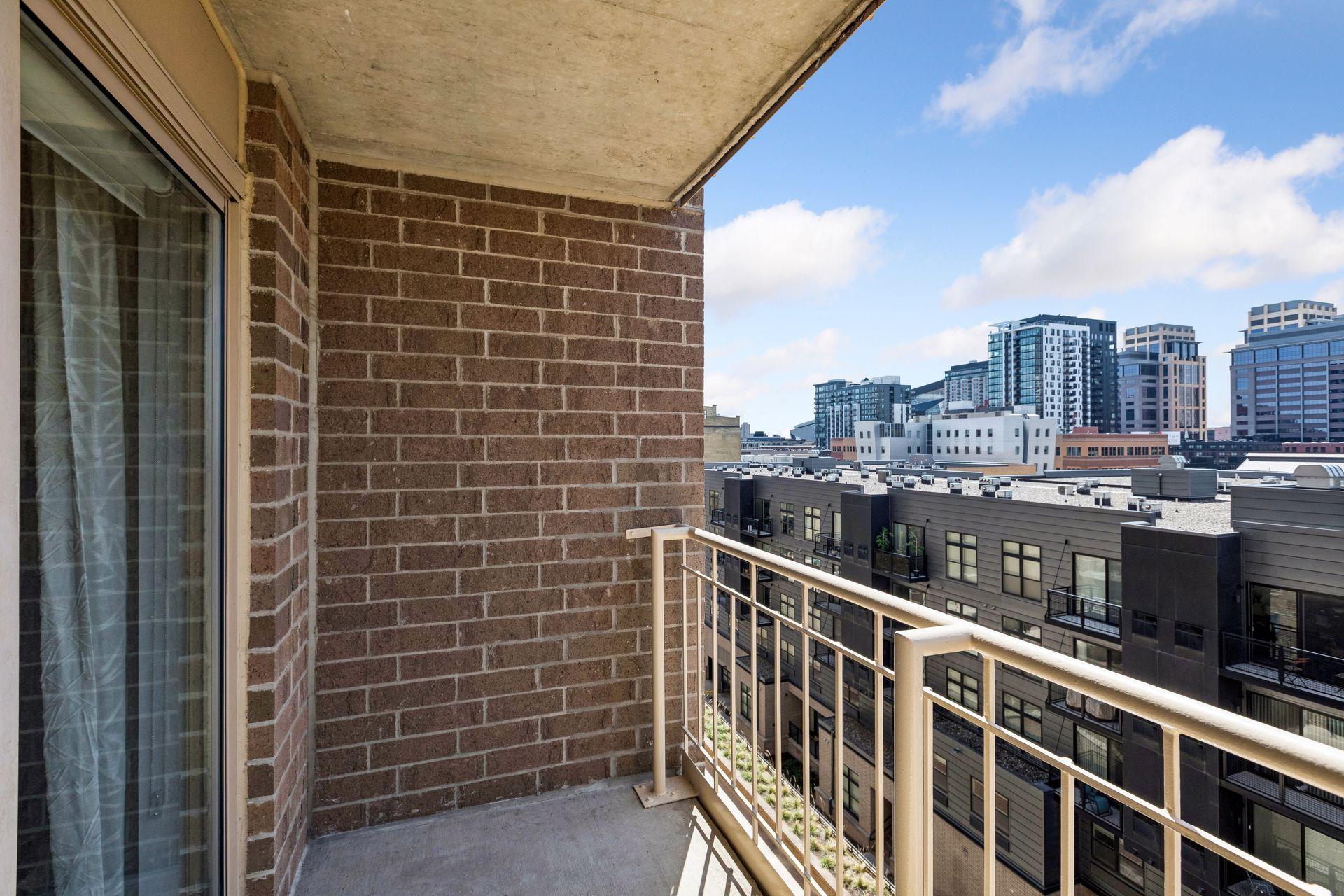 Private balcony