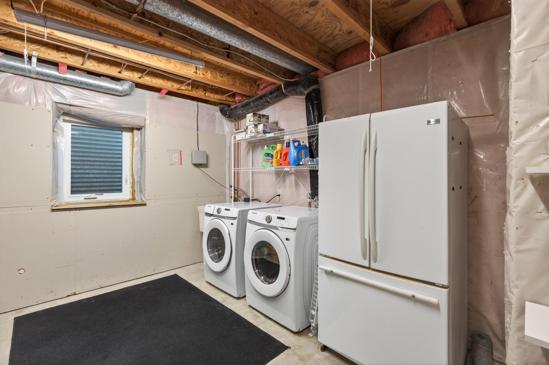 Washer & Dryer room + Utility