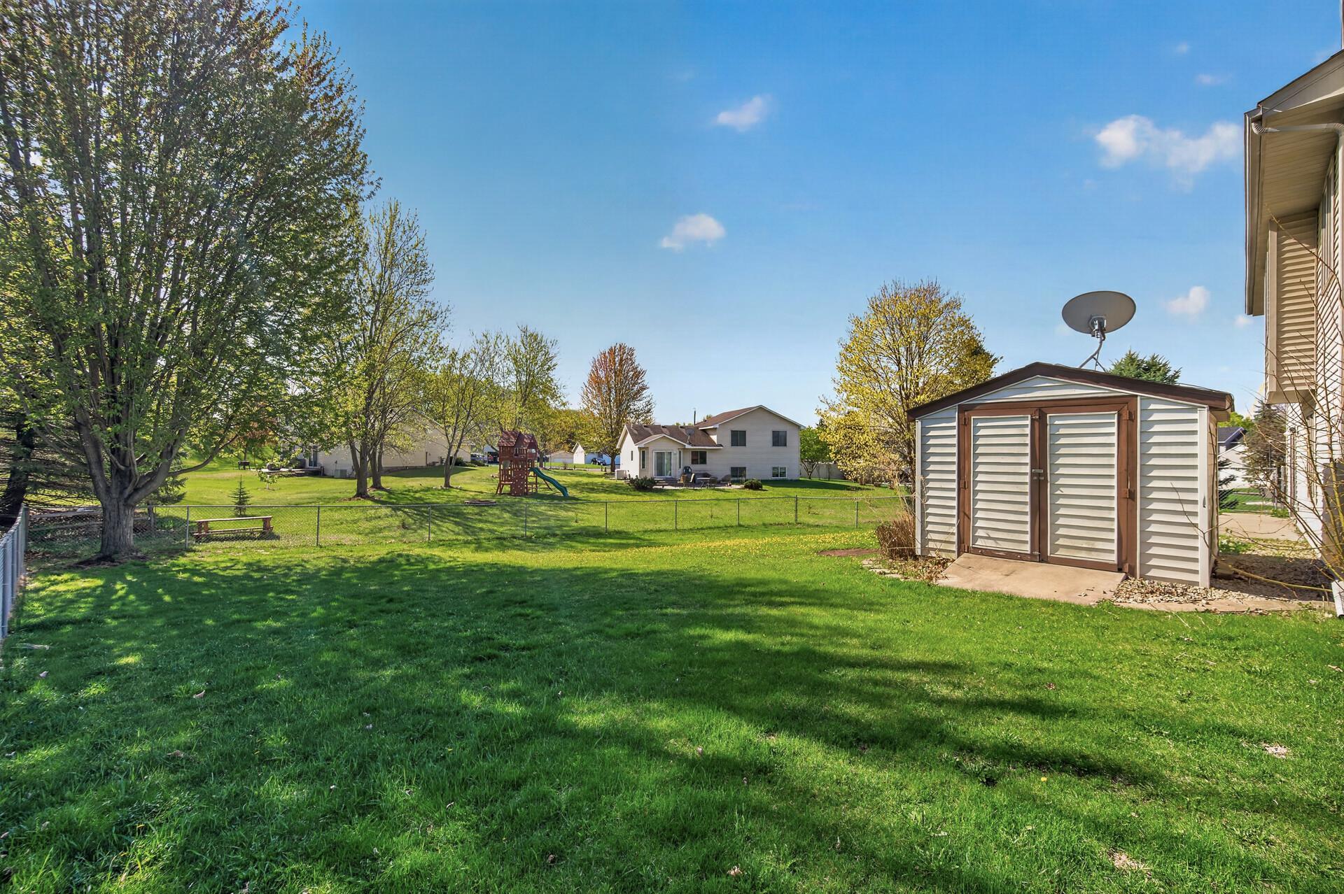Fenced Backyard & Shed