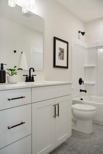 This home is just finishing up! Ready for Quick move in. Photos from similar plan. Photos may not depict actual home plan configuration. Features/materials/finishes shown contain options that are not included in price.