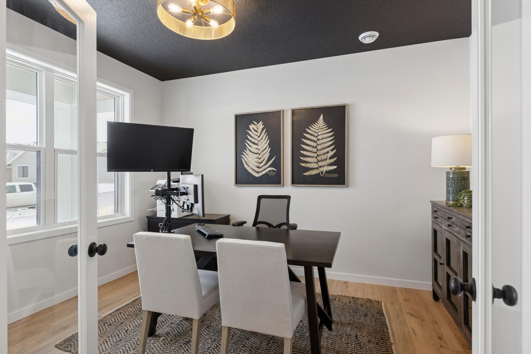 This home is under construction. Features Front Office w/double doors. Photos taken from model of similar floor plan. Photos do not depict actual home plan configuration, Features/materials/finishes shown contain options not included in price.