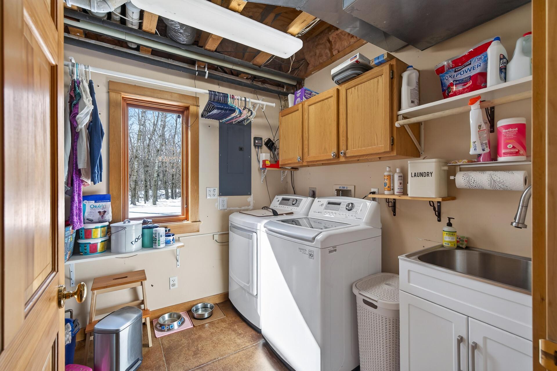 Main floor laundry