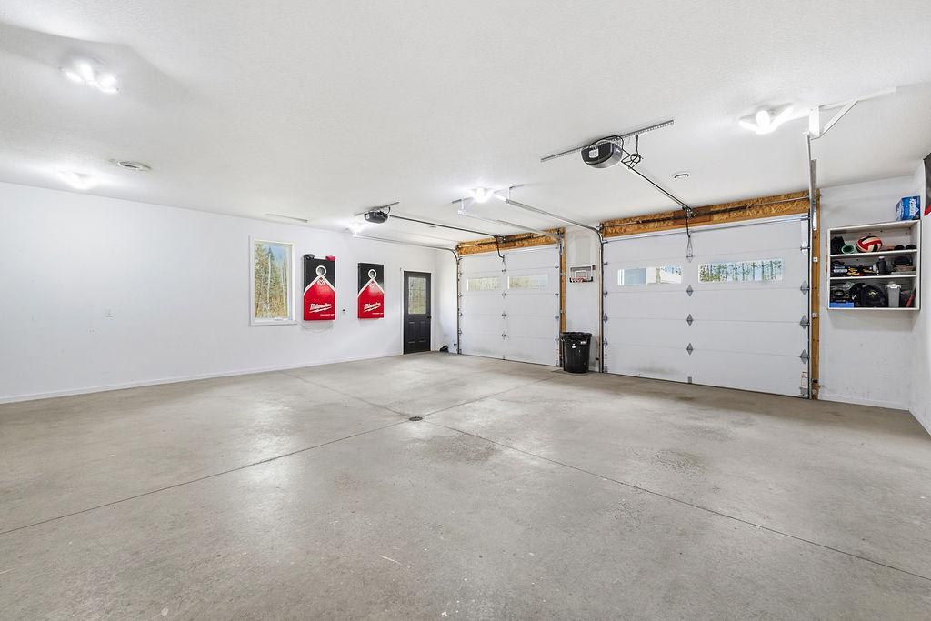 Insulated and Heated Two Car Attached Garage