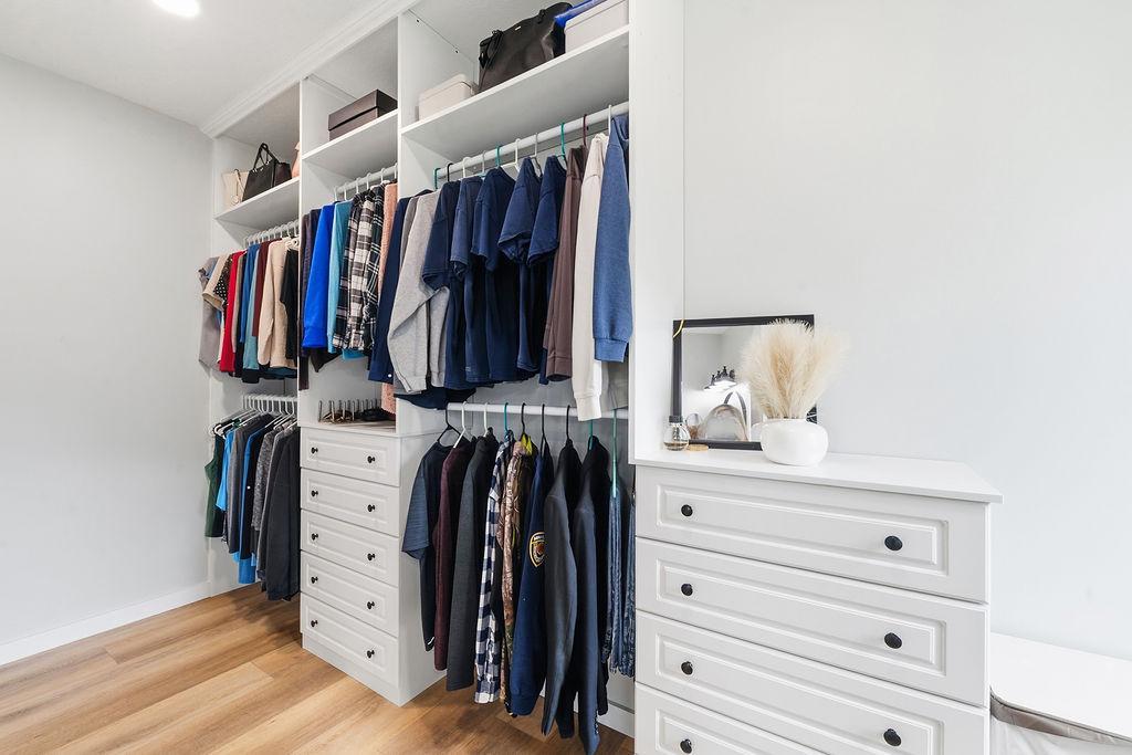 Walk-in Closet with Plenty of Storage