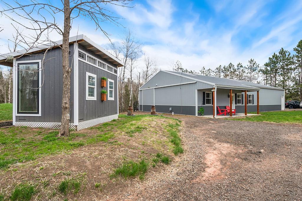 Pole Building with Guest Quarters Covered Patio