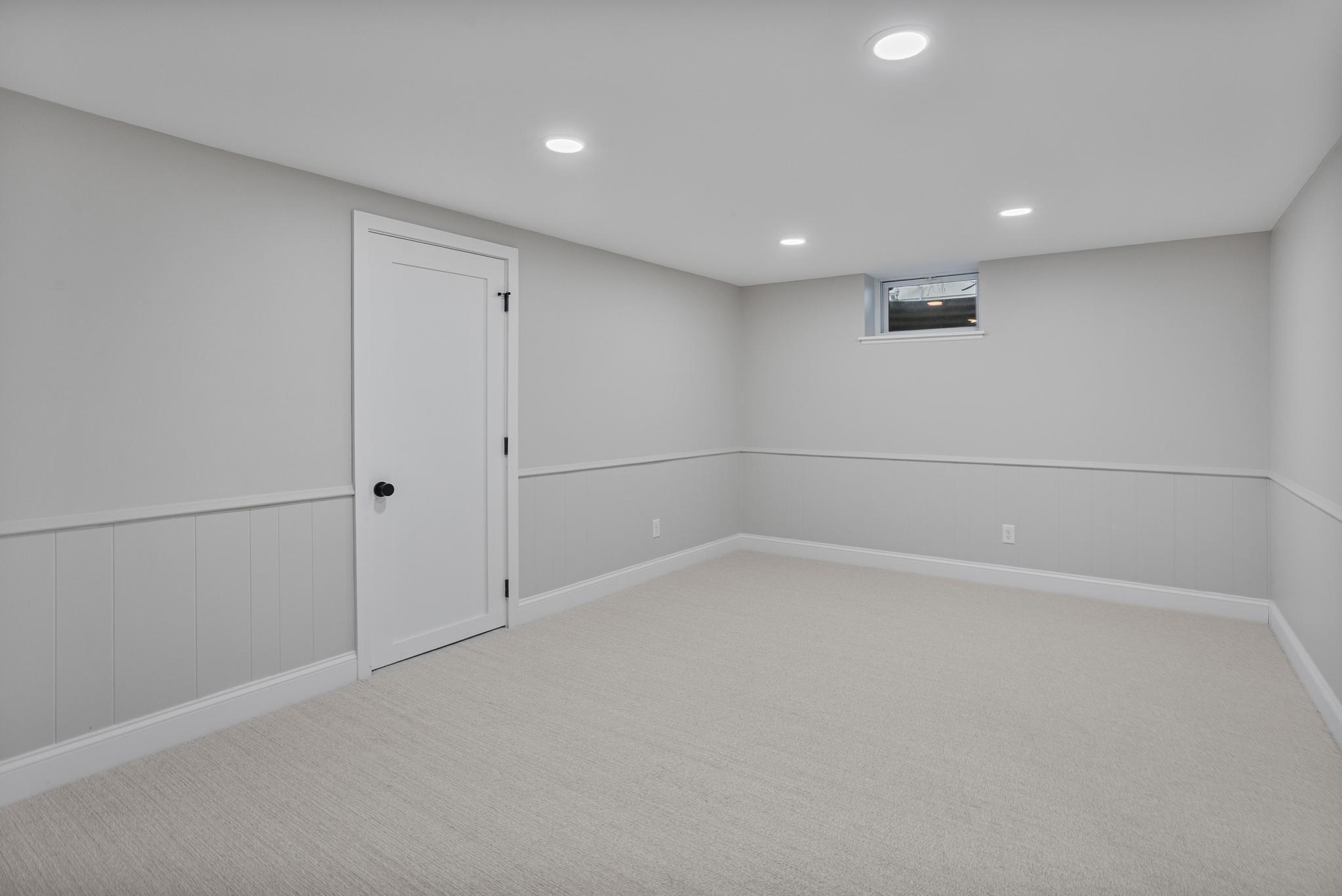 Large Basement Family Room