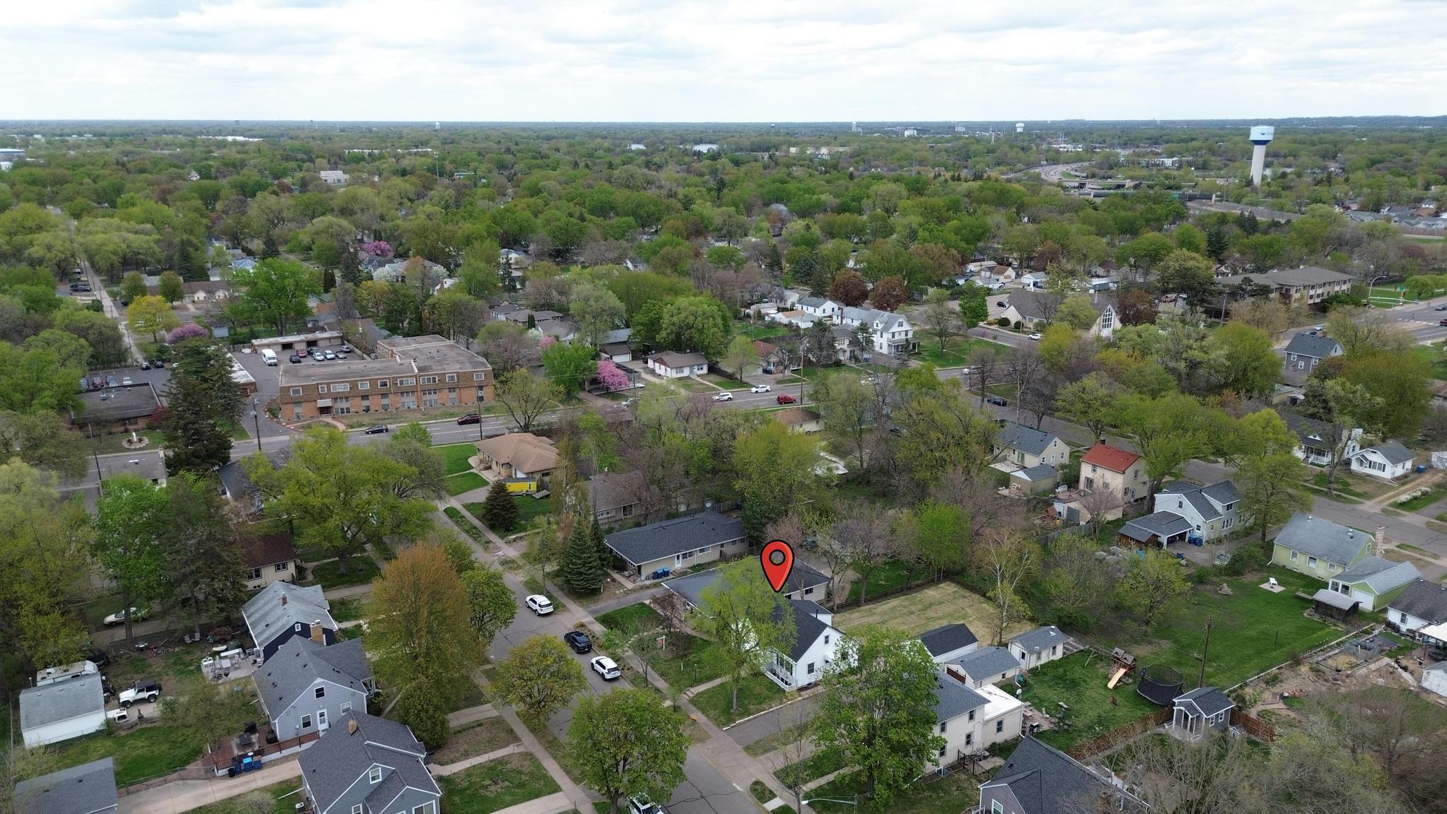 Ariel View of Home