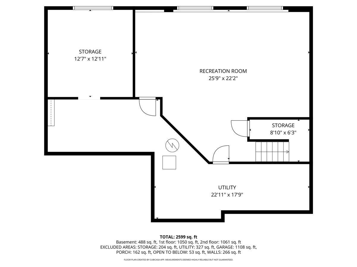 Lower Level Floor Plan