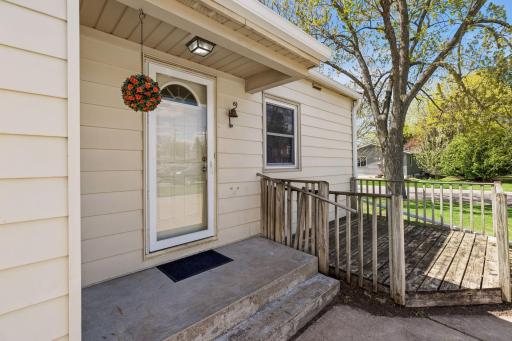 Rear grilling deck off the kitchen. New storm doors 2022.