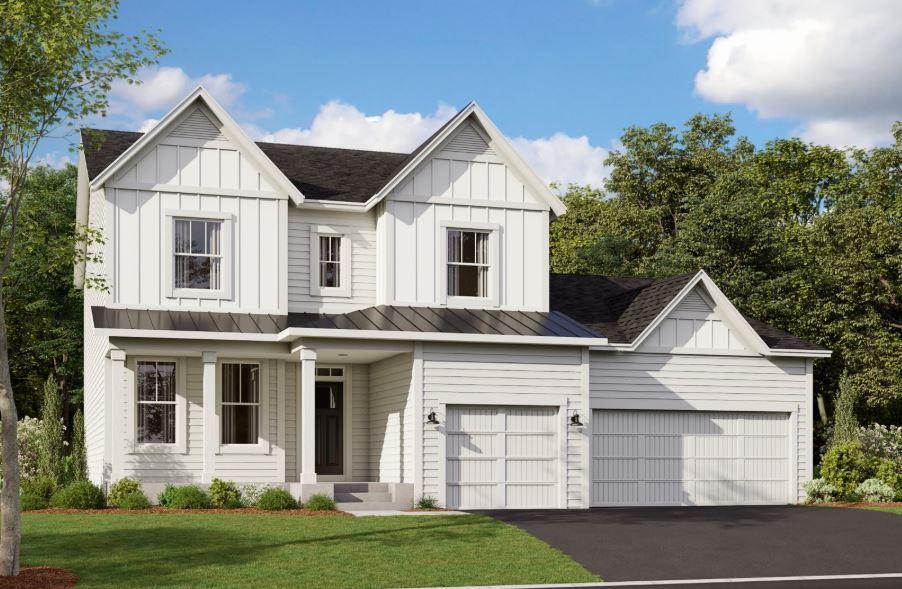 Have the home you have been dreaming of this summer! The Beckett has it all with 6 bedrooms, 5 baths, a stunning kitchen, butler's pantry, tech nook and so much more. (Artist Rendering).