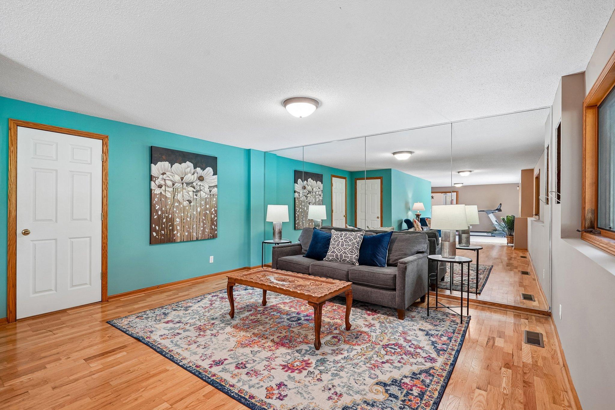 Lower level family / game room