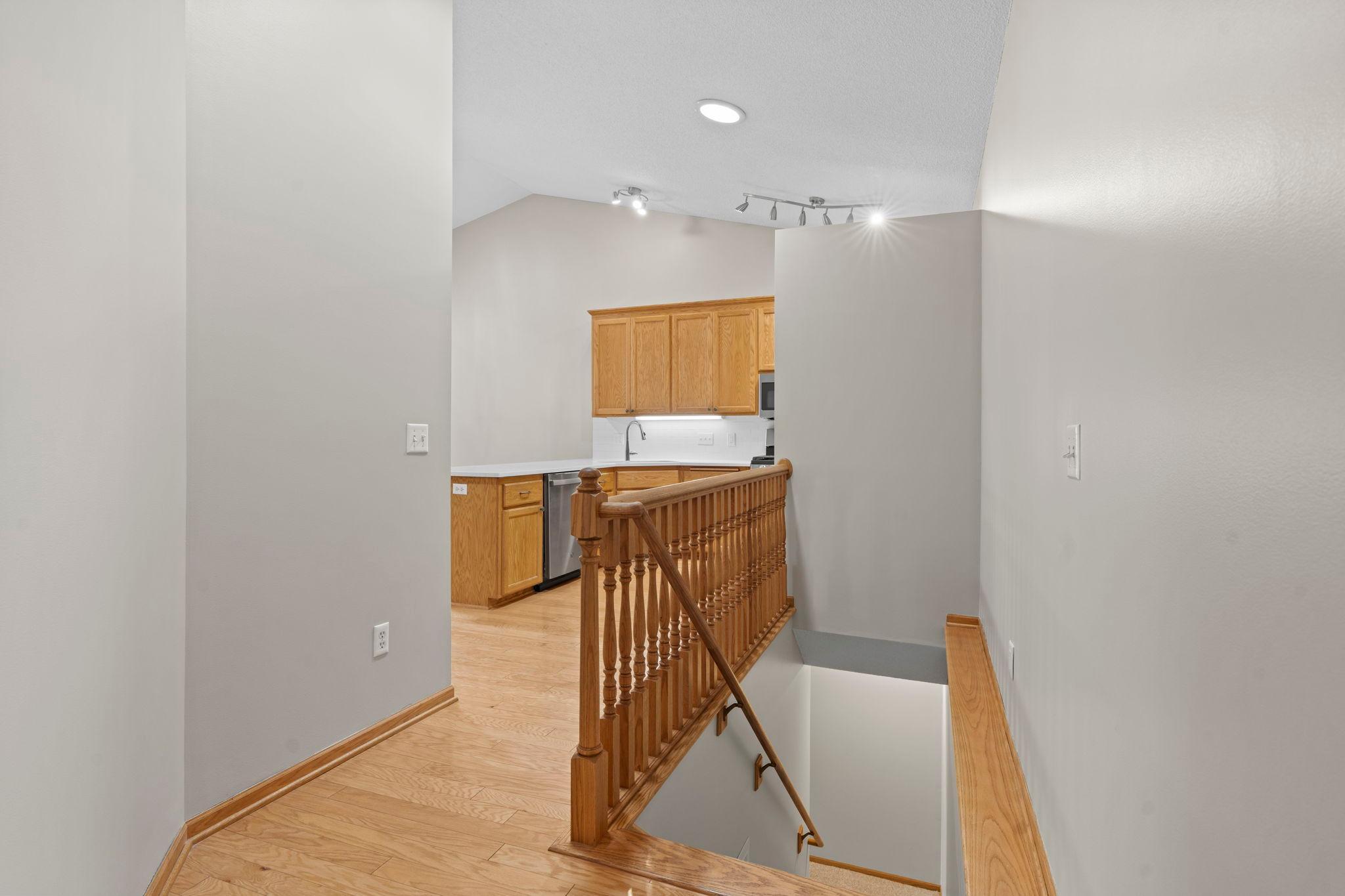 Stairs to lower level