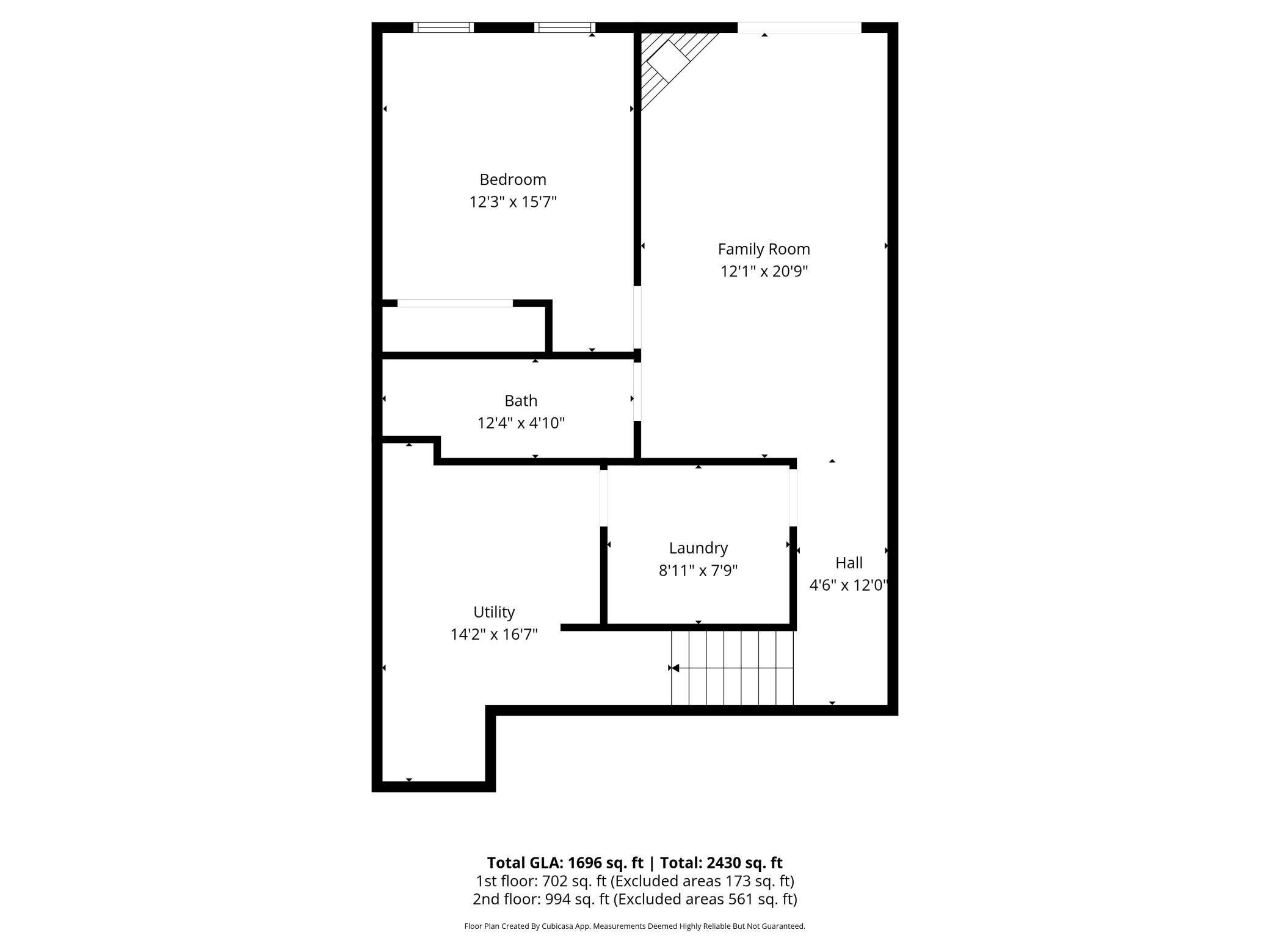 Floorplan - Lower level