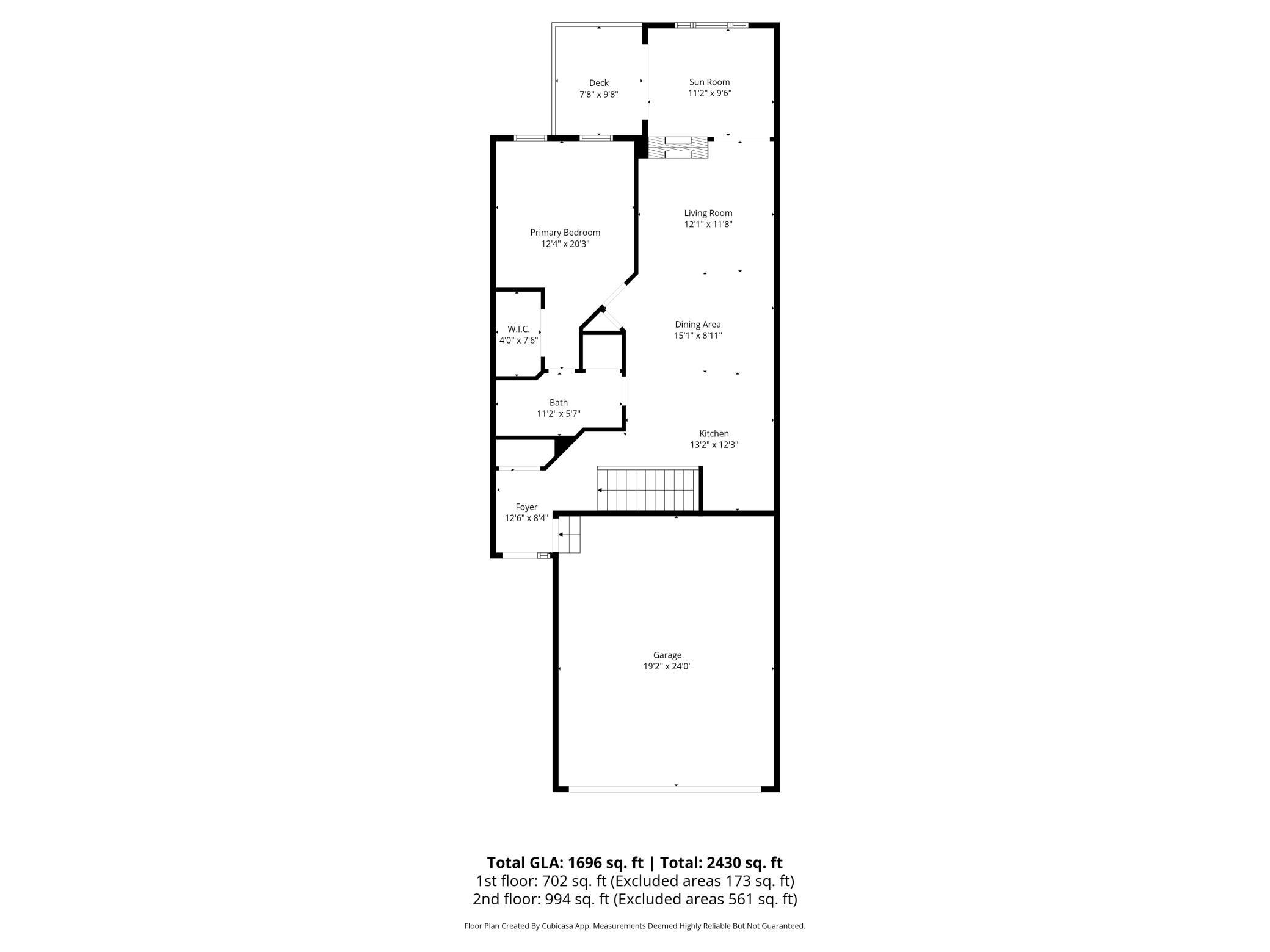 Floorplan - Main level