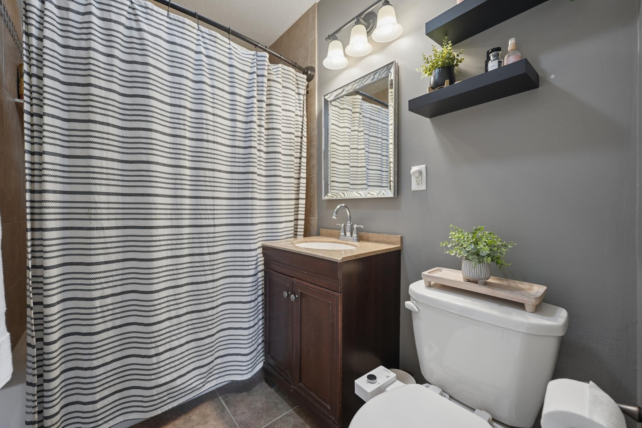 Main floor bathroom