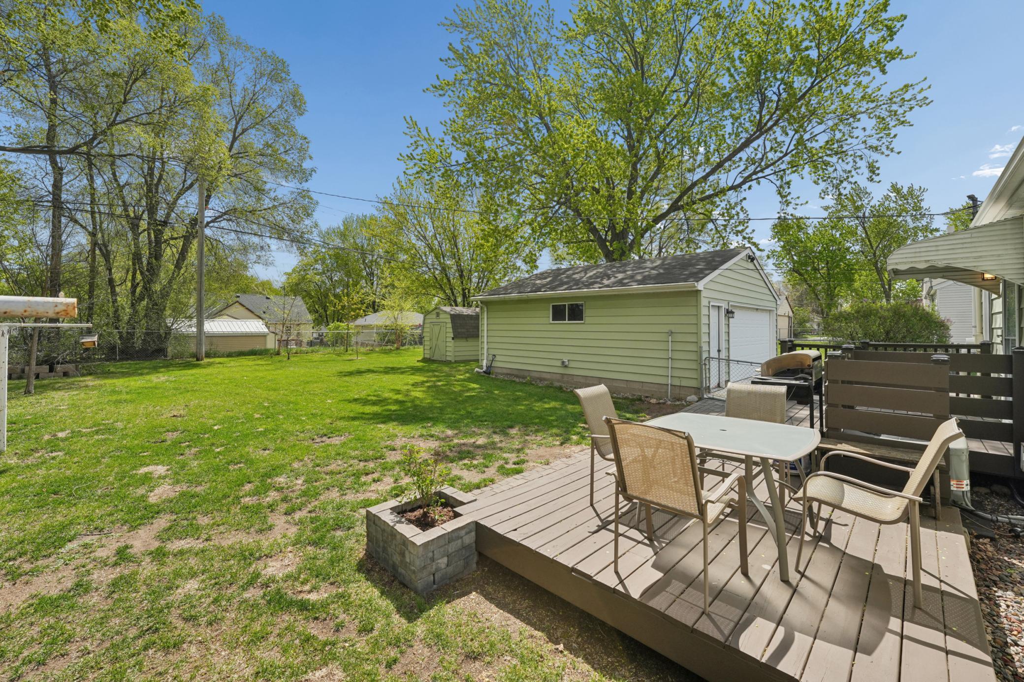 Large deck