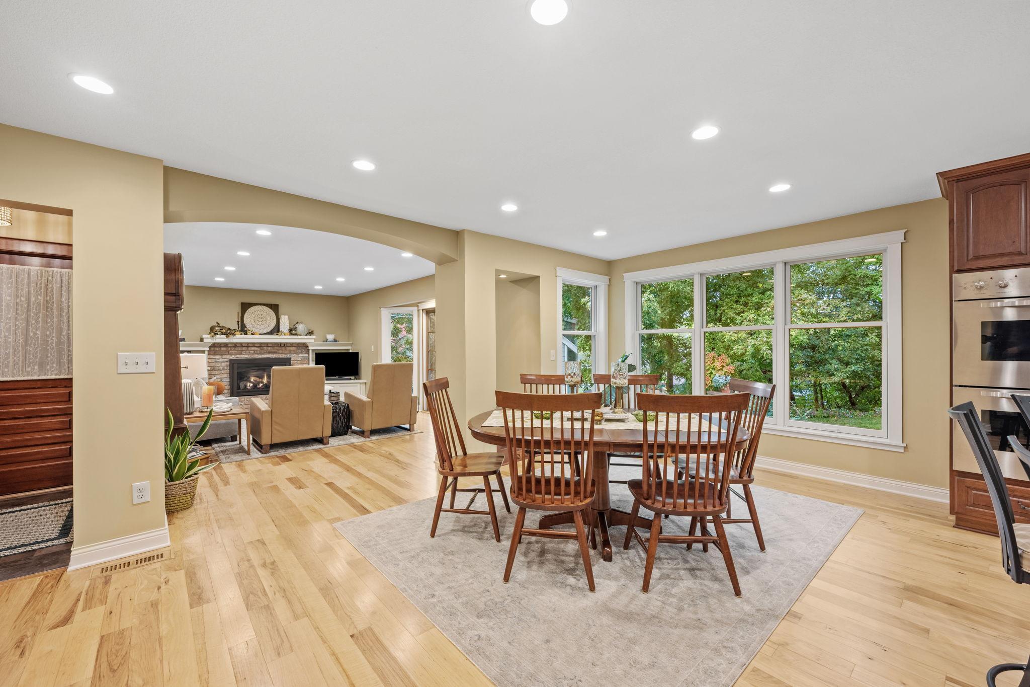 Open concept throughout the main level