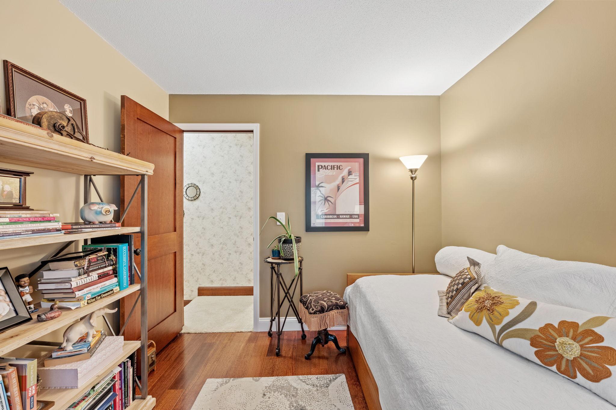 Upper level third bedroom