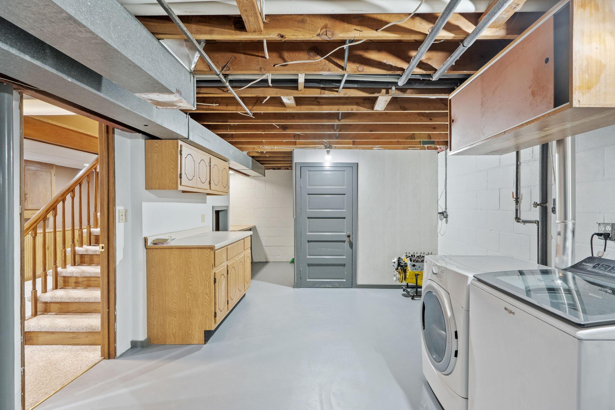 LOTS of clean storage space