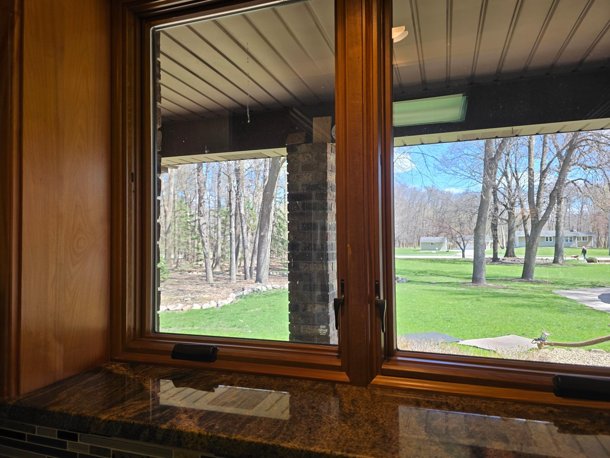 View from Kitchen sink