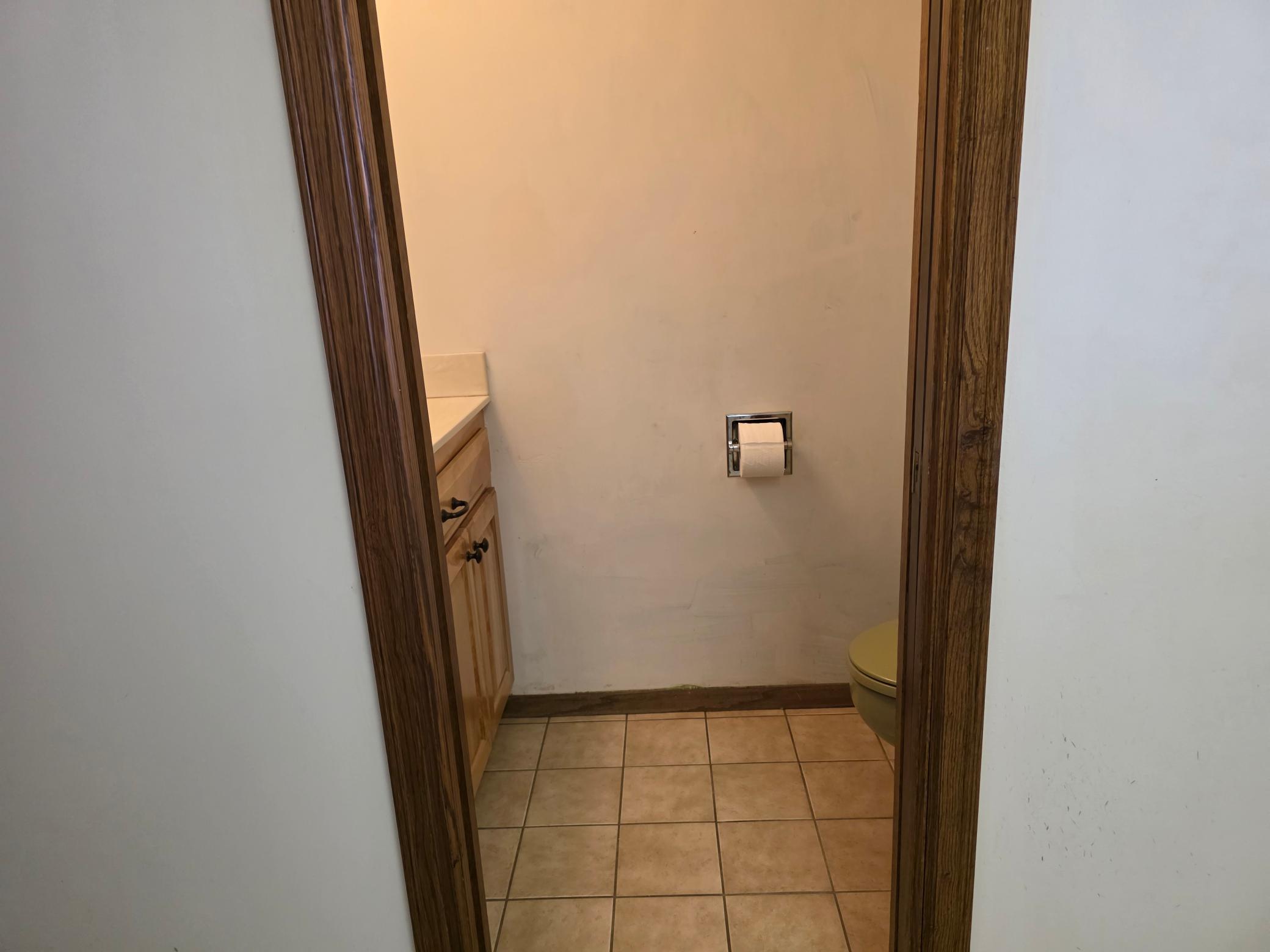 Laundry room bathroom