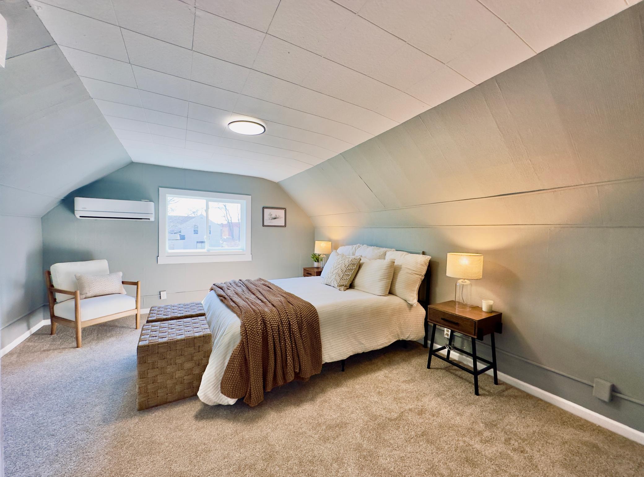 First of 3 bedrooms upstairs