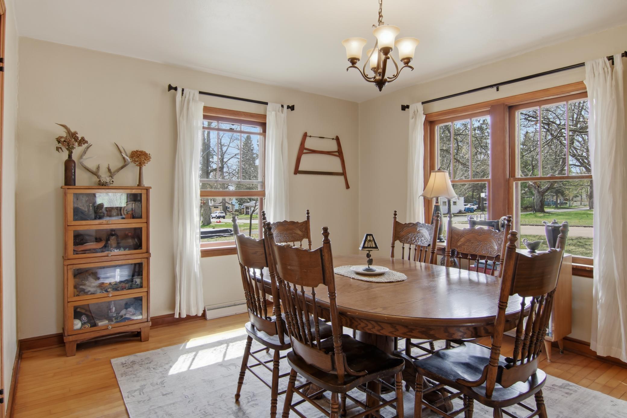 Great windows and natural light throughout this home.