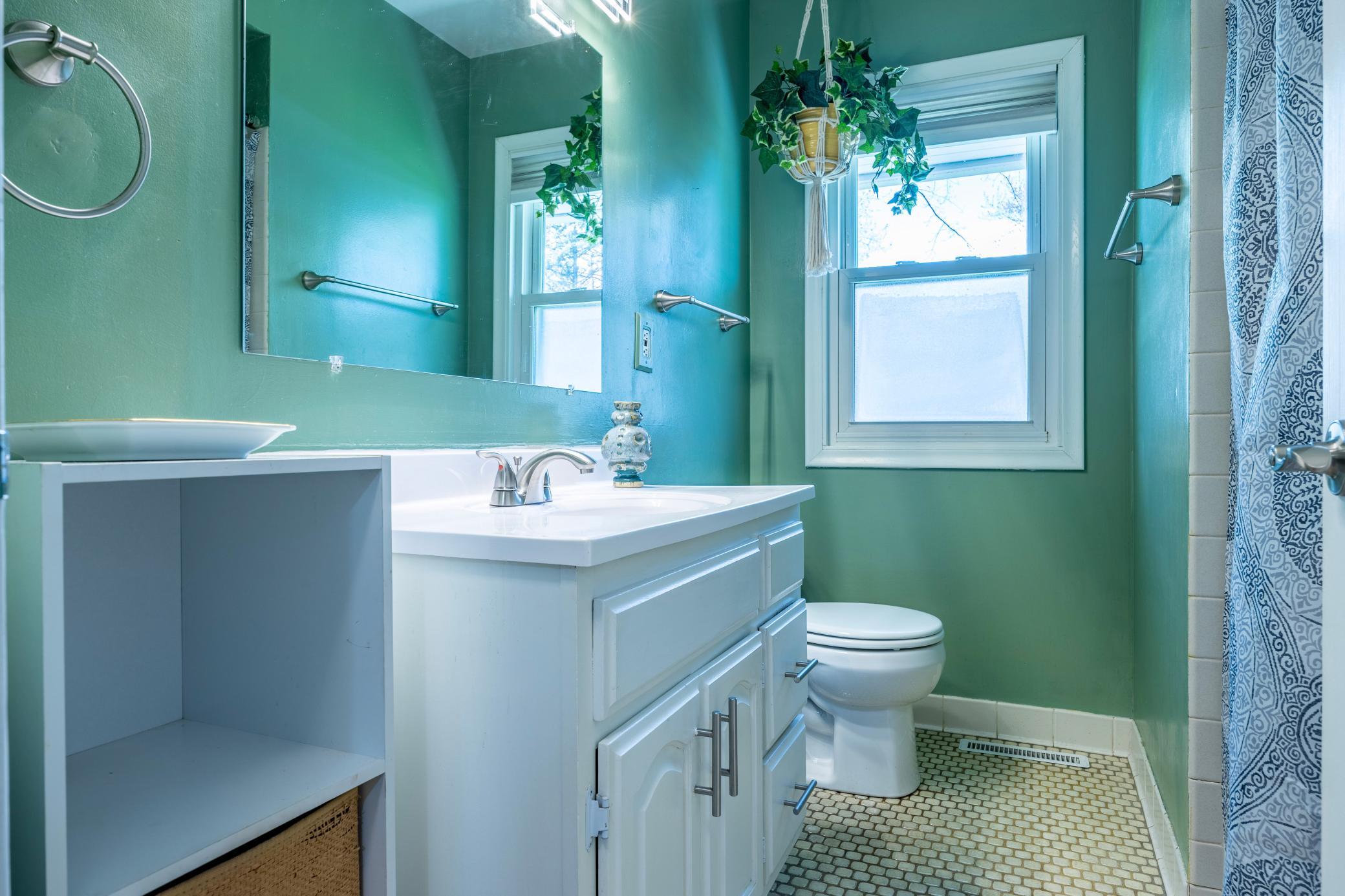 Main floor bathroom