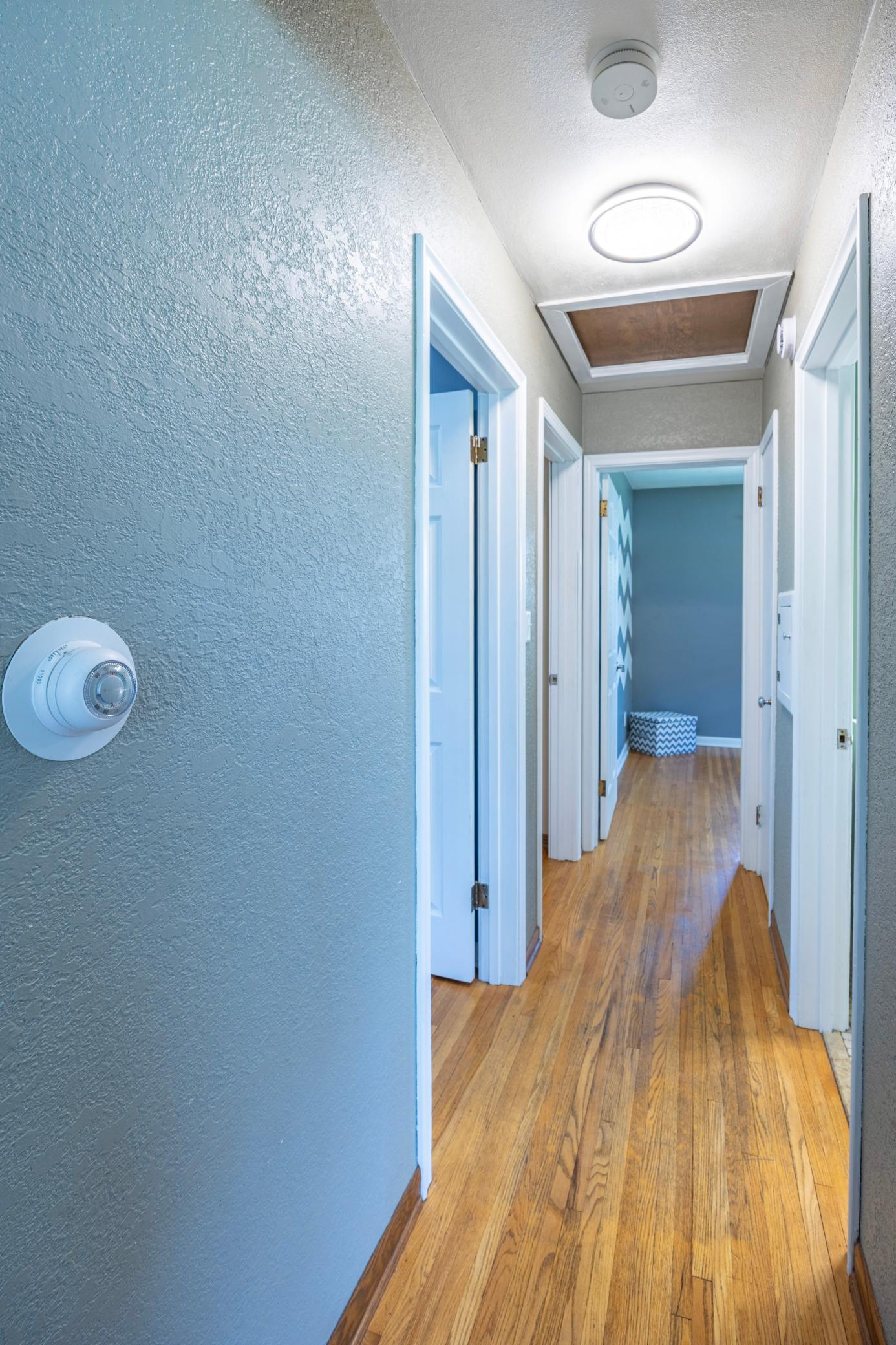 Three bedrooms on the main level