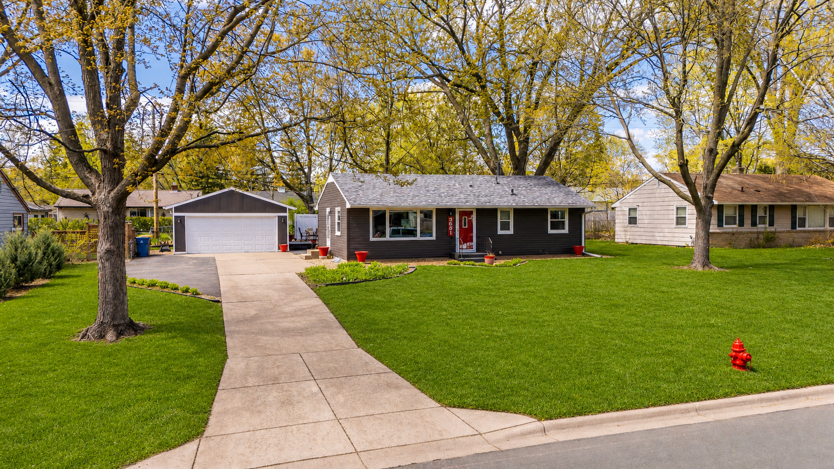 Curb appeal that instantly feels like home.