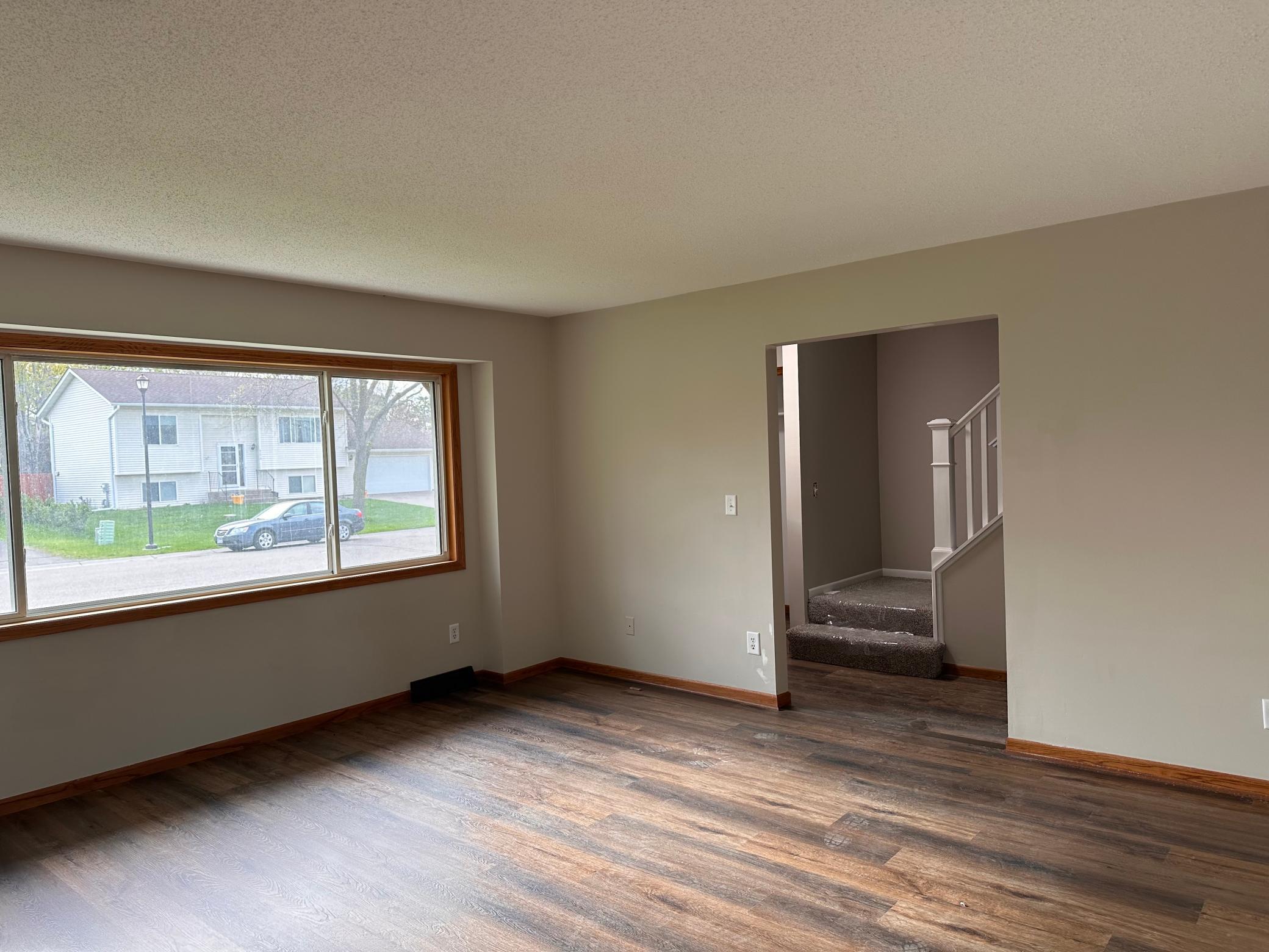 Main level living room off of front hallway