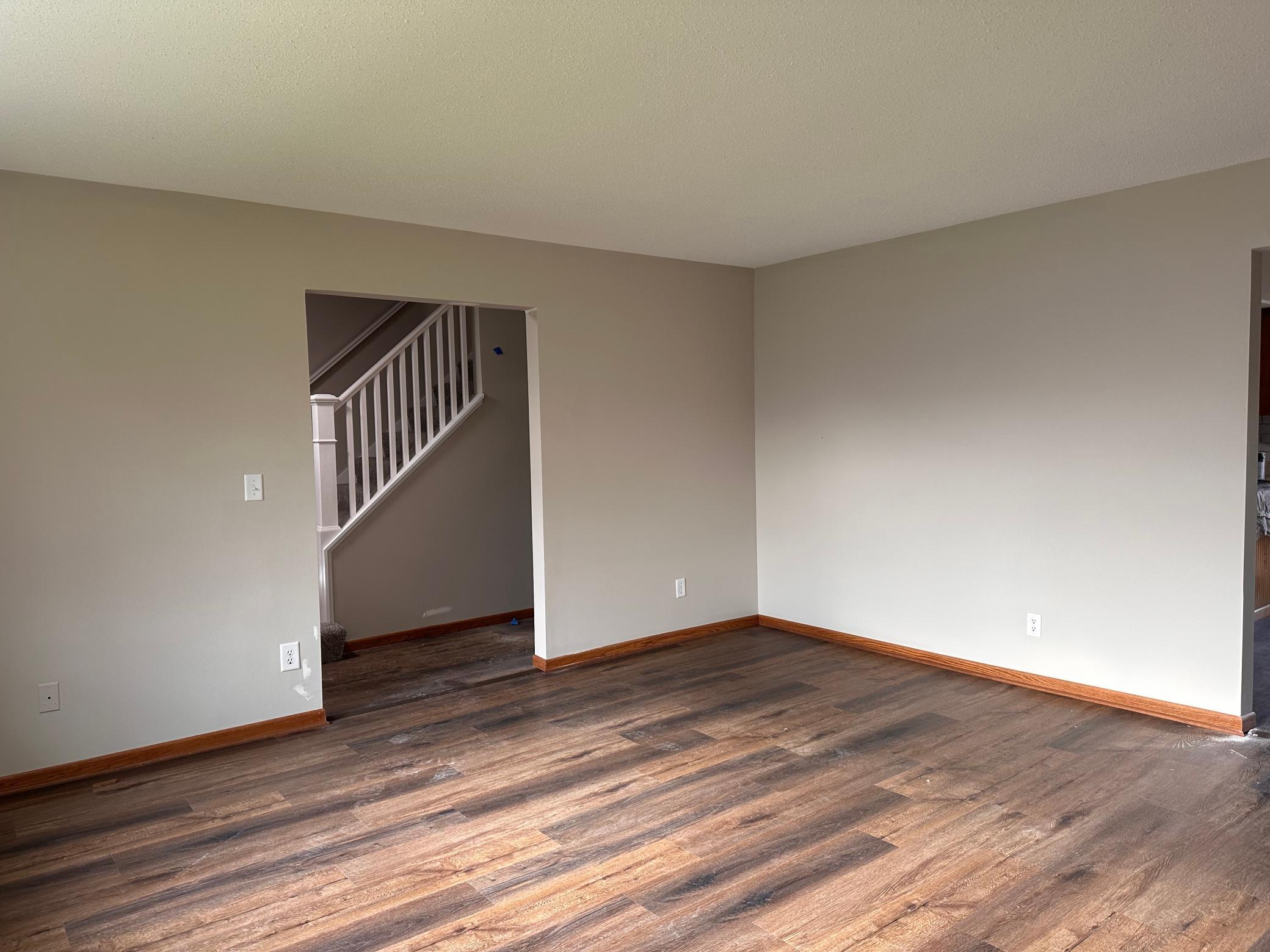 Main level living room with seperate enterance to main level informal dining