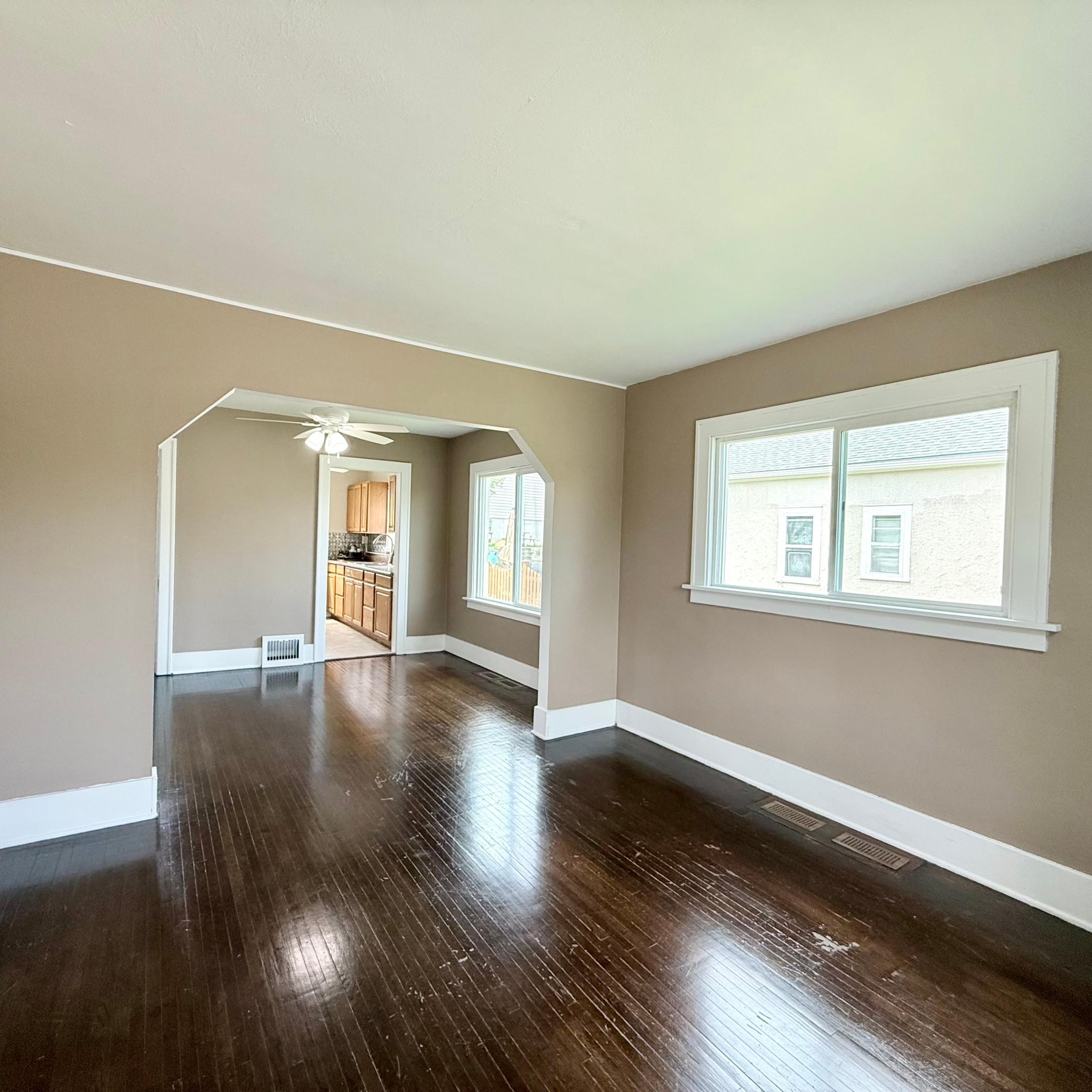 Spacious Living/Dining Area