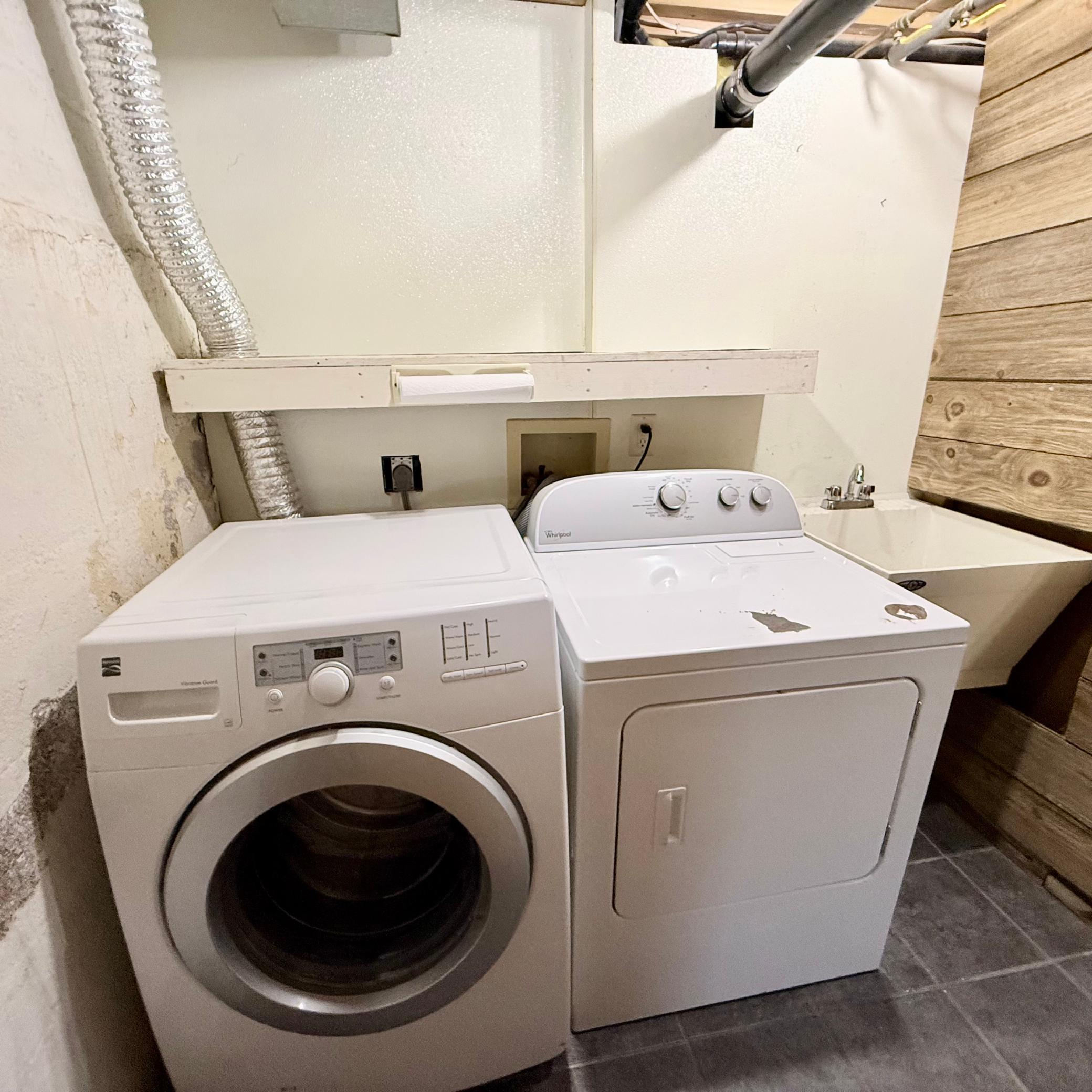 Washer and Dryer