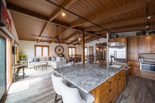 Kitchen to living/dining