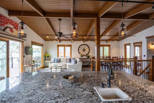 Kitchen to living