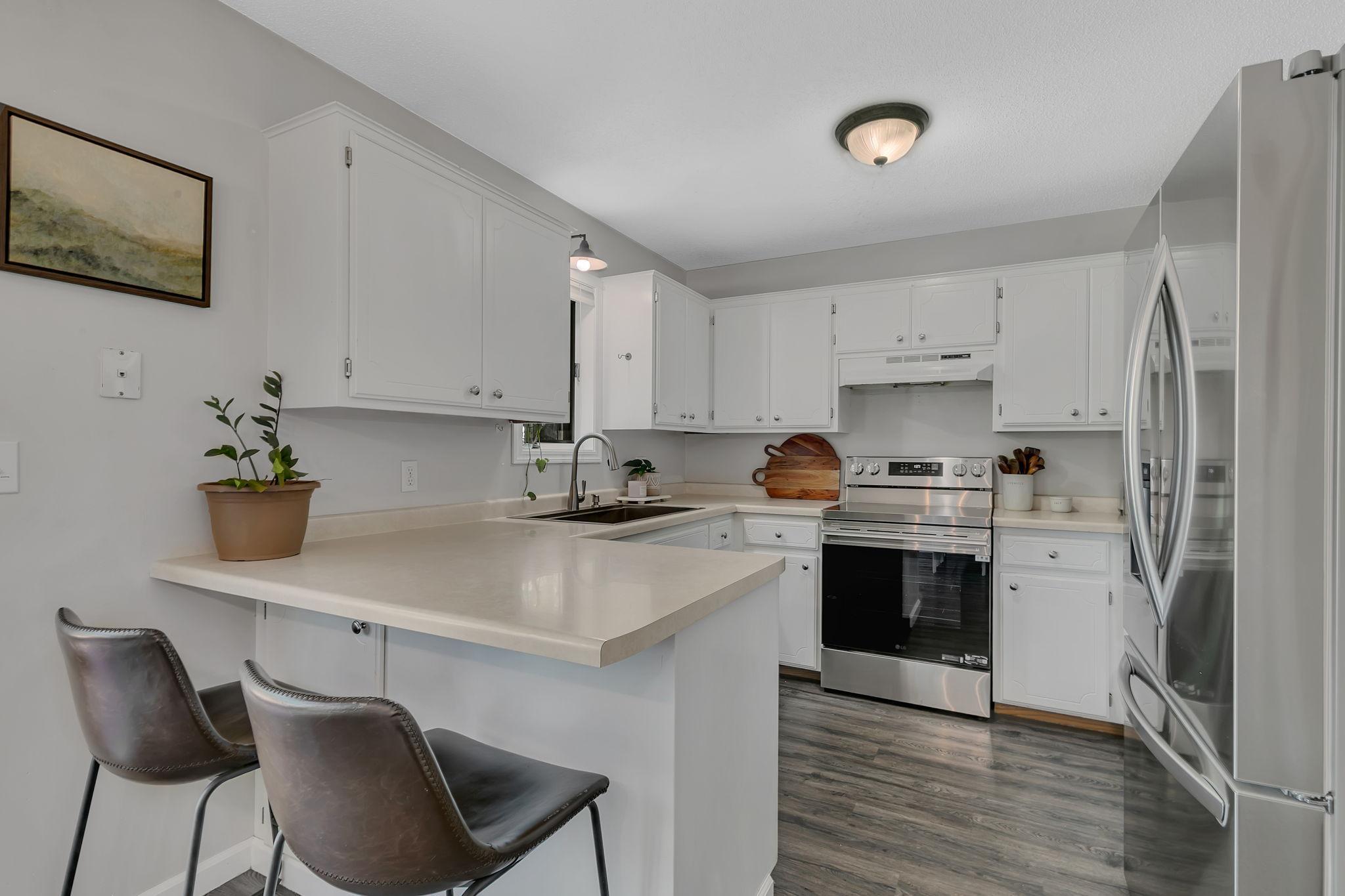 Upper level kitchen