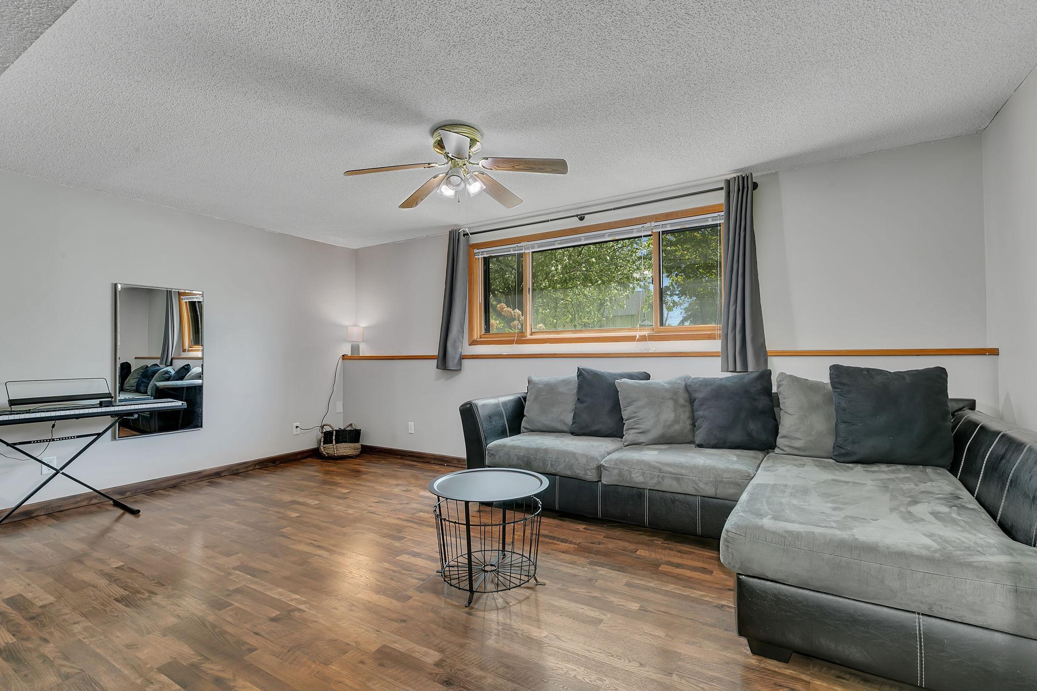 Lower level family room
