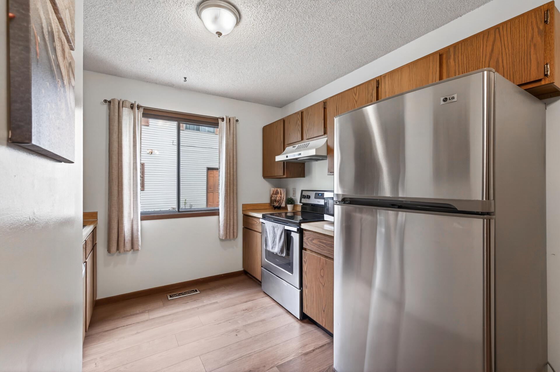 Stainless steel appliances